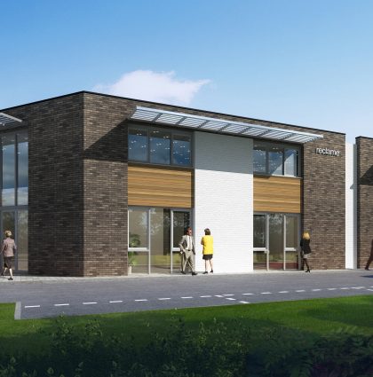 Nieuwbouw bedrijfsruimte en kantoor | Tedas te Brummen