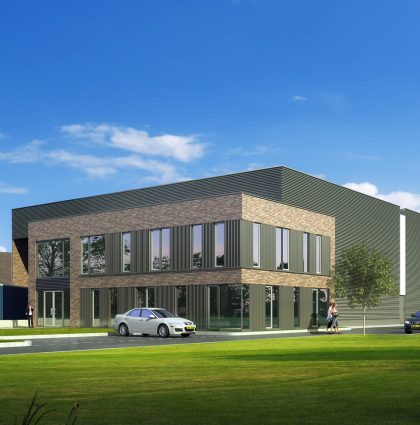 Bedrijfsgebouw te Geldermalsen
